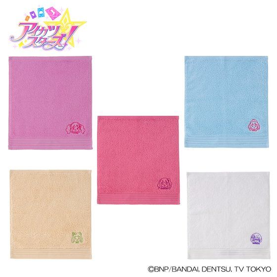 AIKATSU!STYLE for Lady アイカツスターズ！刺繍ハンドタオル