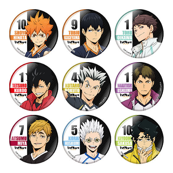 ハイキュー 百鬼夜行inナンジャタウン 缶バッジコレクション 全９種コンプリートセット J Hobby Collection