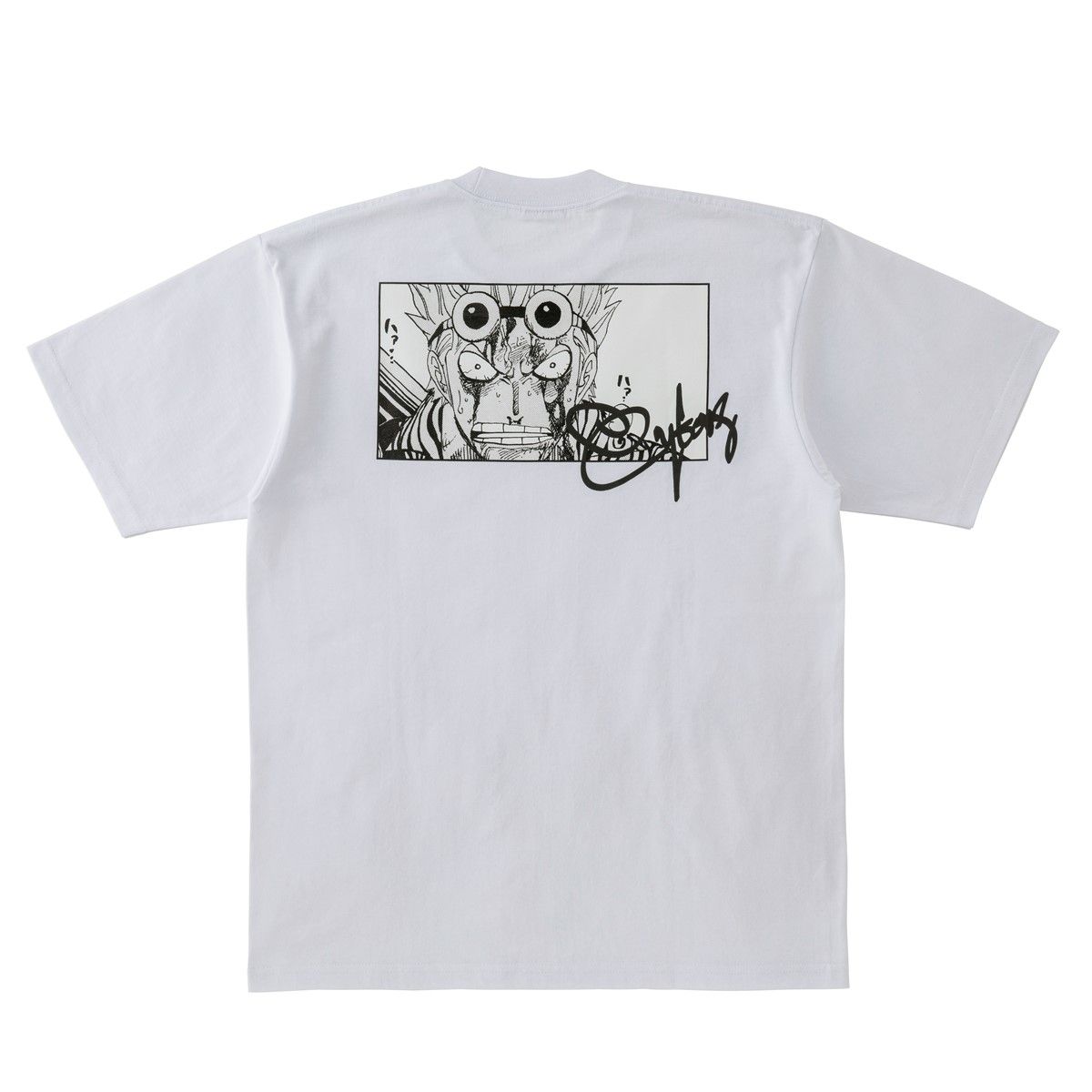 【美品】ONE PIECE BUSTERCALL 長袖 Tシャツ カットソー ONE PIECE BUSTERCALL Tshirt FRANKY white | アニメグッズ ・おもちゃ
