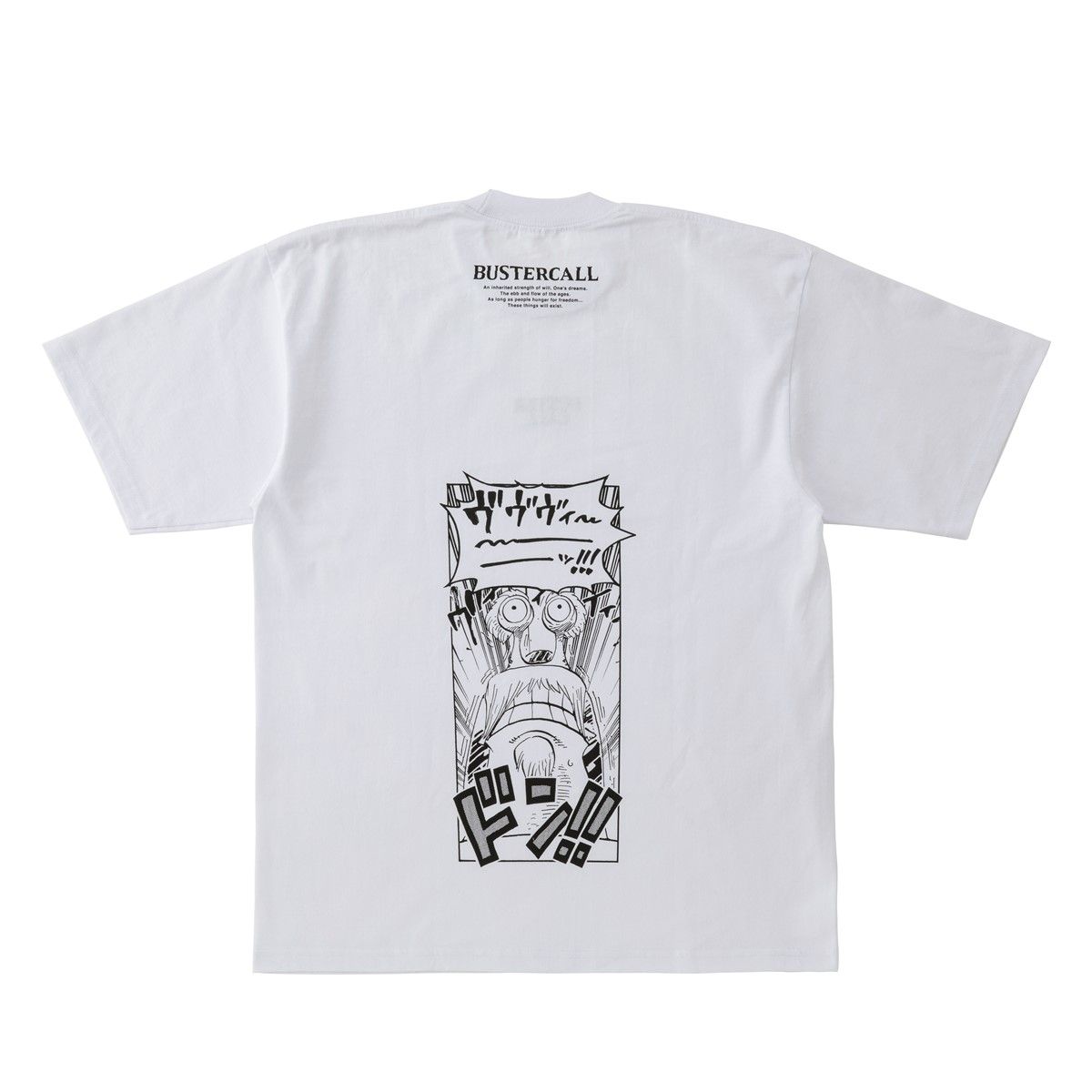 ONE PIECE BUSTERCALL Tshirt SD white | アニメグッズ ・おもちゃなら