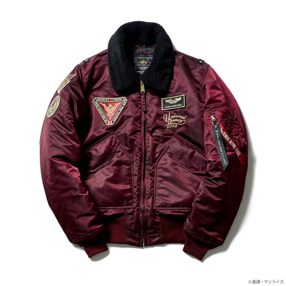 STRICT-G × ALPHA INDUSTRIES CWU-45/P 『機動戦士ガンダム 逆襲の