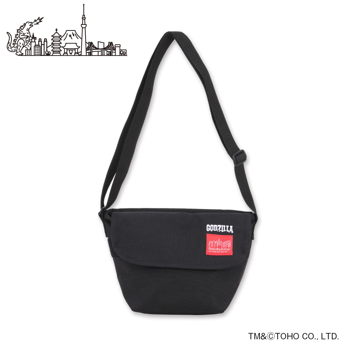 ゴジラ×Manhattan Portage メッセンジャーS | ゴジラシリーズ