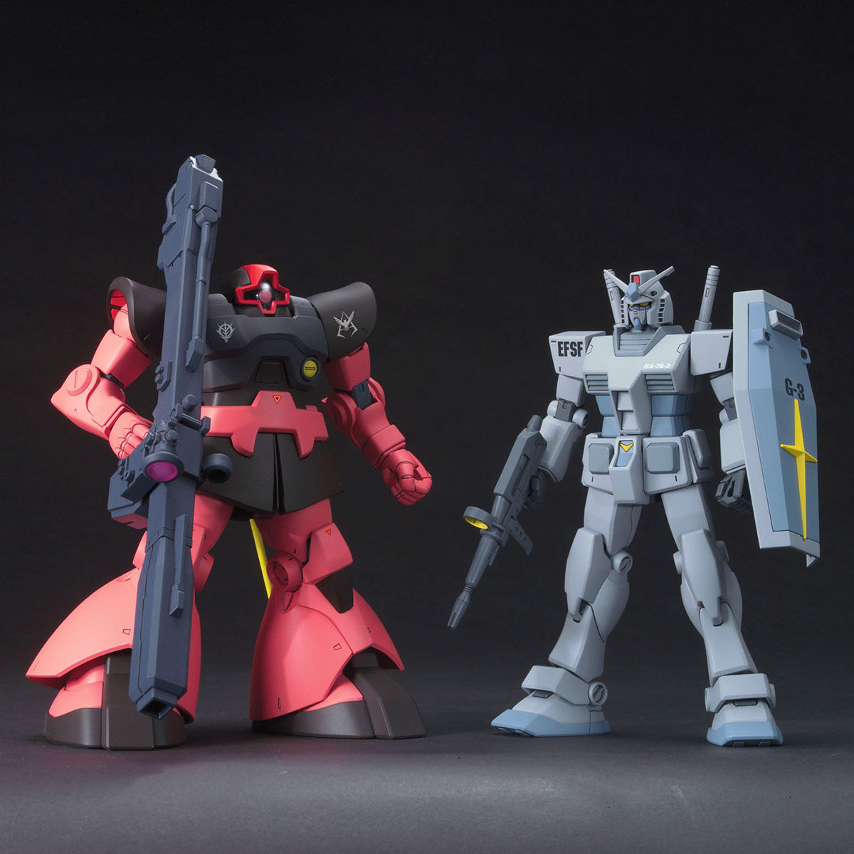 ＨＧ 1/144 Ｇ３ガンダム＋シャア専用リックドムセット