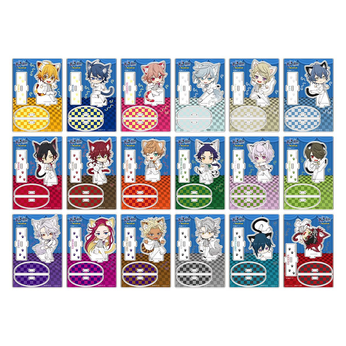 アクリルスタンド POKÉMON TRAINERS ナンジャモ＆ハラバリー