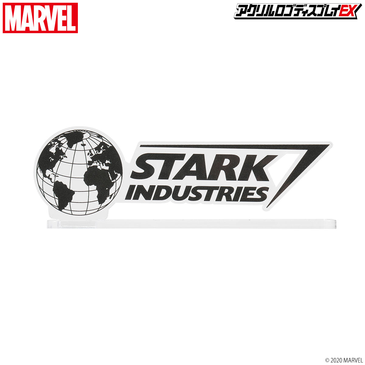 アクリルロゴディスプレイex スターク インダストリーズ Stark Industries Marvel マーベル 趣味 コレクション プレミアムバンダイ公式通販