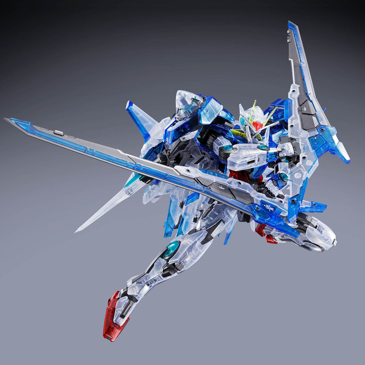 ｍｇ 1 100 ダブルオーザンライザー クリアカラー 機動戦士ガンダム００ ダブルオー 趣味 コレクション バンダイナムコグループ公式通販サイト