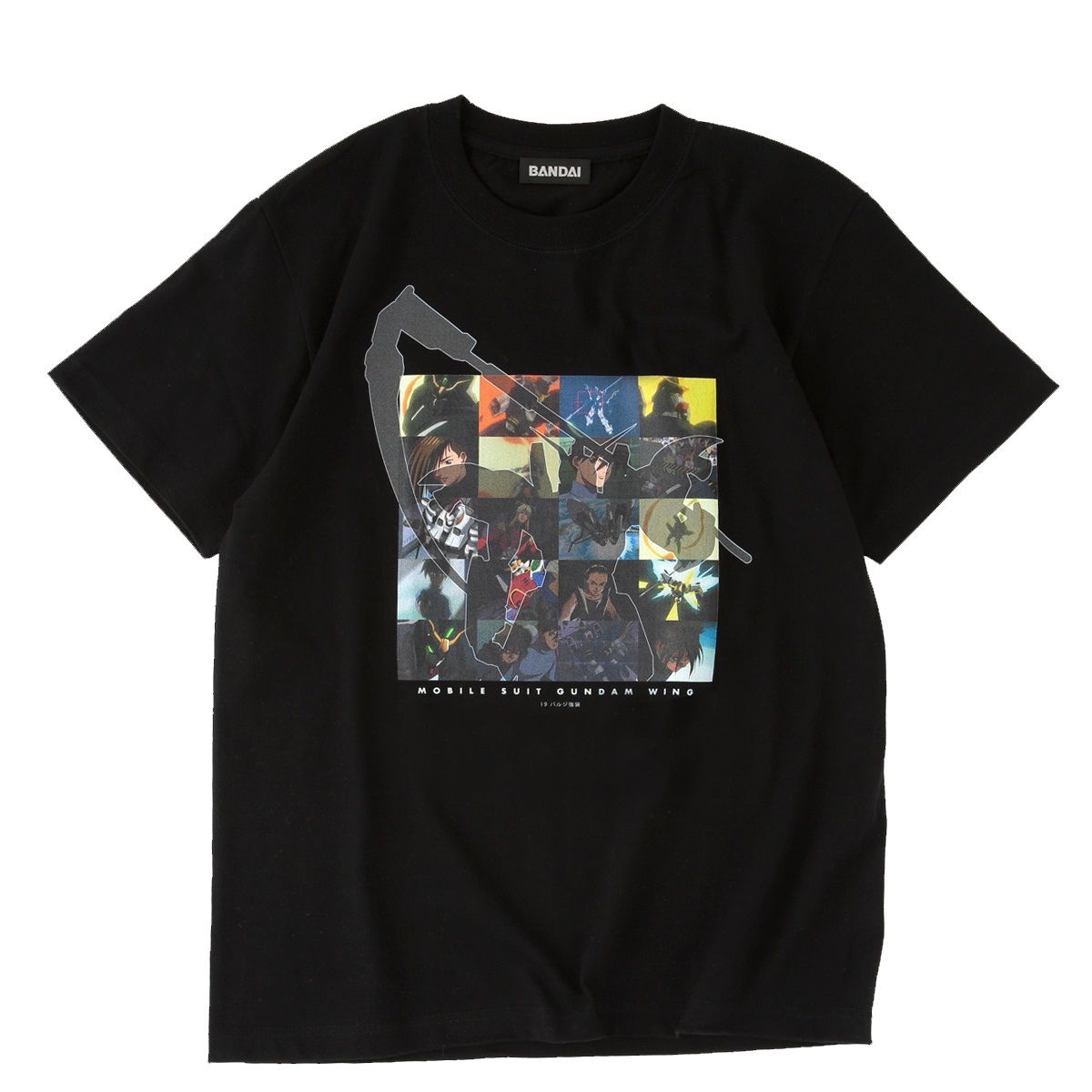 新機動戦記ガンダムW エピソードTシャツ EP19 「バルジ強襲」 XXXG-01D ガンダムデスサイズ