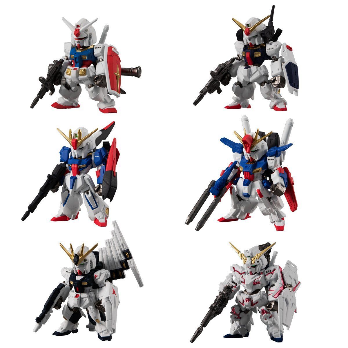 FW GUNDAM CONVERGE 10周年 UNIVERSAL CENTURY SET【プレミアム