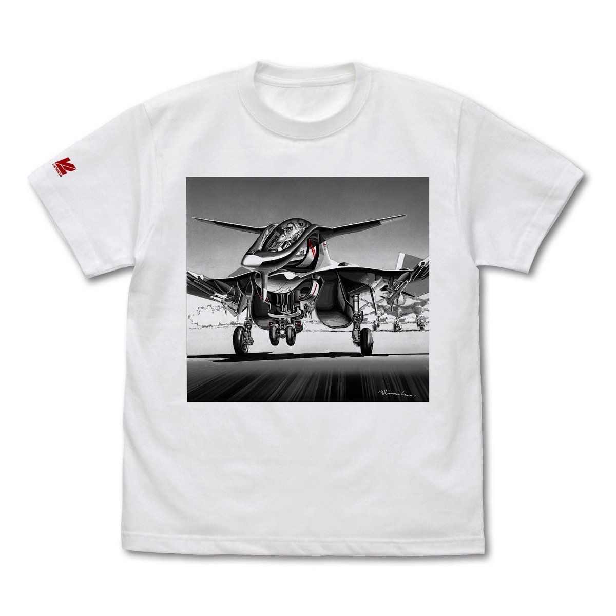 VIDESTA 戦闘妖精雪風 FAF航空戦史 DVDパッケージ Tシャツ