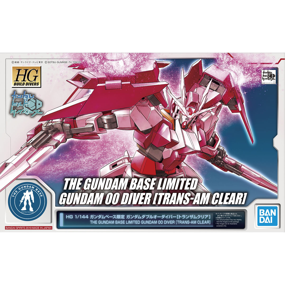 HGBD 1/144 ガンダムベース限定 ガンダムダブルオーダイバー