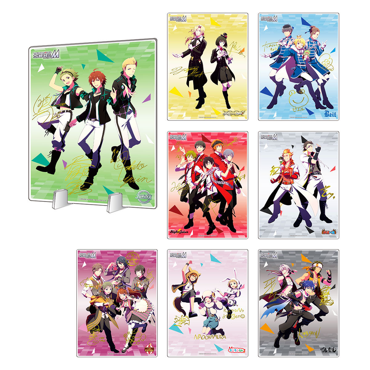 The Idolm Ster Sidem Mフェス21 ナンジャタウン アクリルボード アイドルマスター Sidem 趣味 コレクション バンダイナムコグループ公式通販サイト