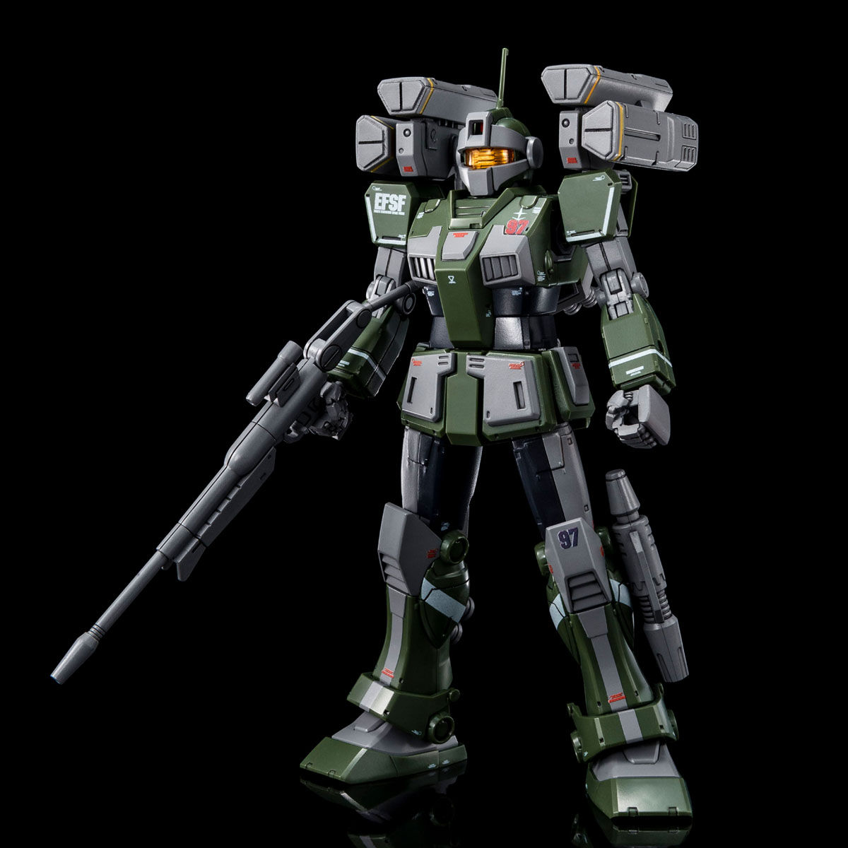 ガンプラ HG 1/144 ジム・スナイパーカスタム(ミサイル・ランチャー装備)