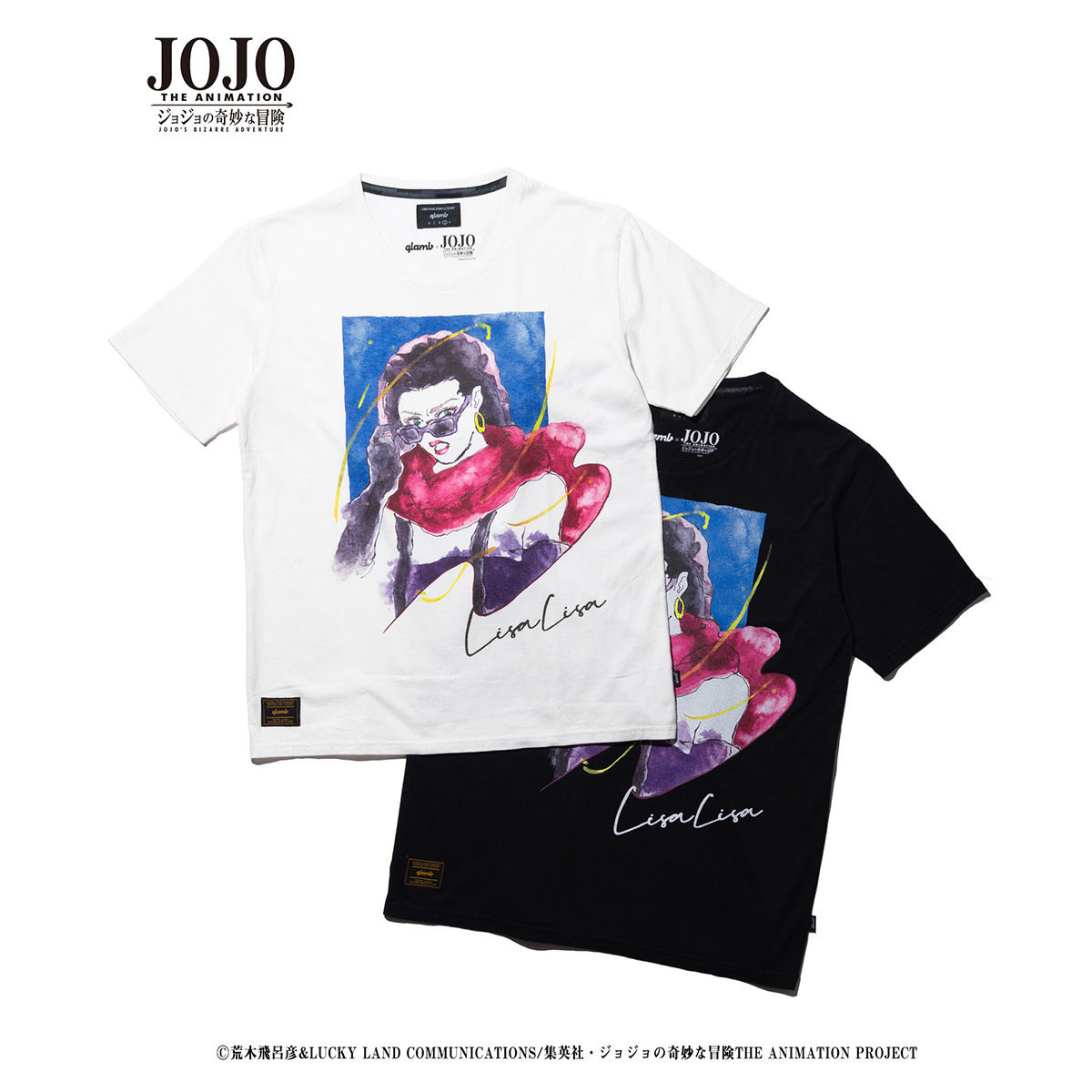 ジョジョの奇妙な冒険×glamb Lisa Lisa T | ジョジョの奇妙な