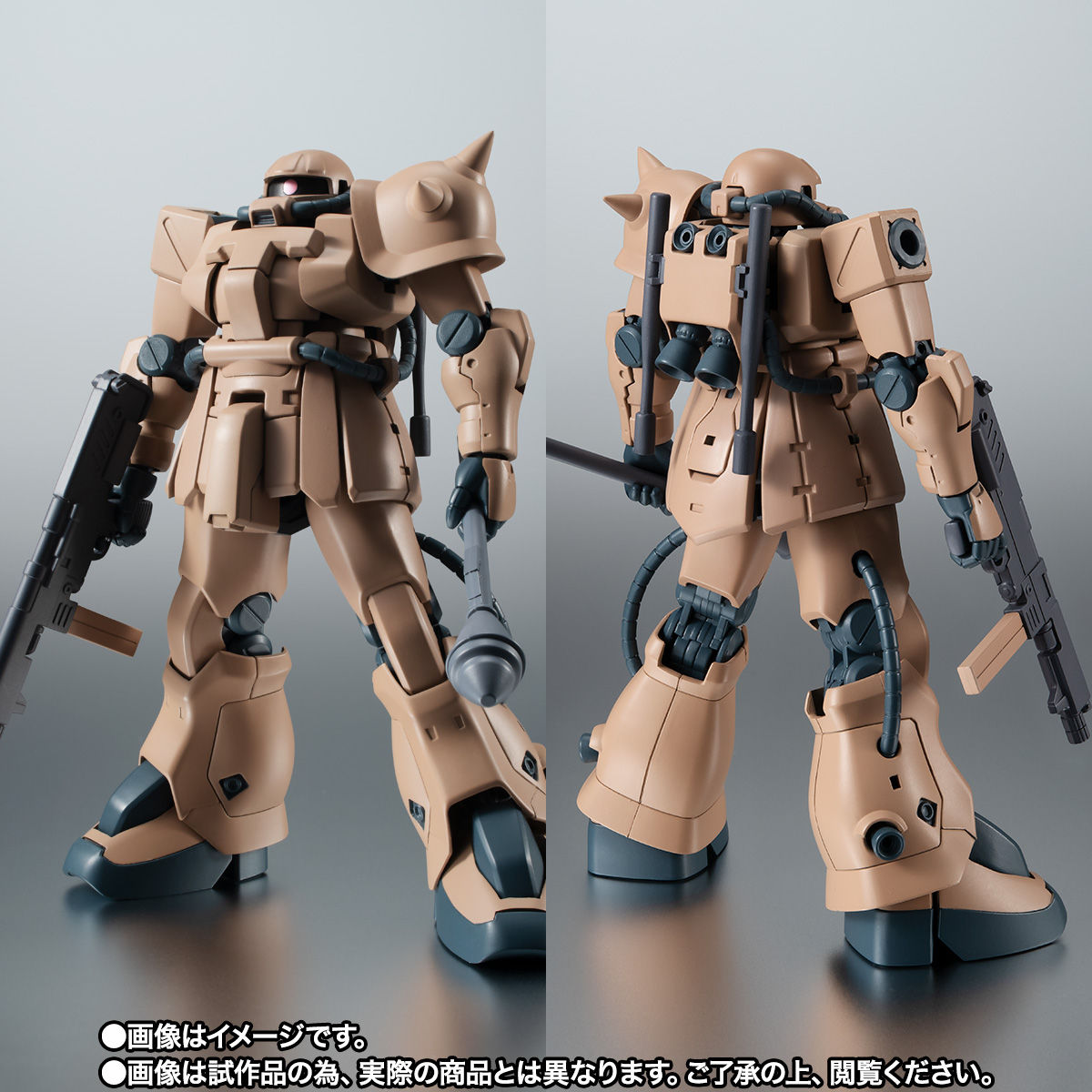 ROBOT魂 MS-06F-2 ザクII F2型 キンバライド基地仕様 - コミック/アニメ