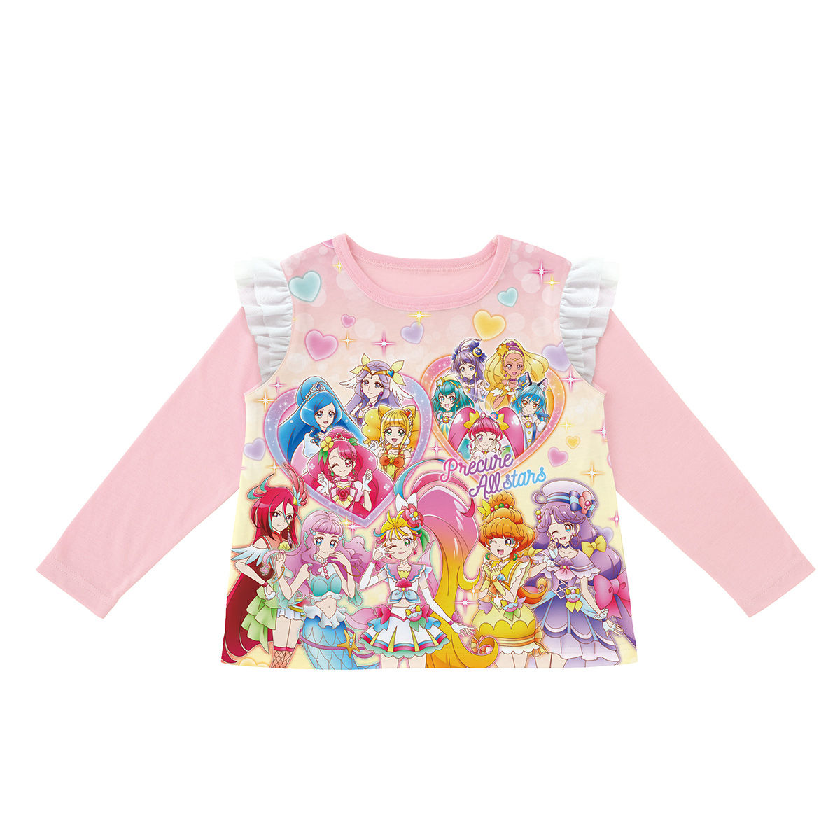 プリキュアオールスターズ 光る 2topsパジャマ プリキュアオールスターズ ファッション アクセサリー バンダイナムコグループ公式通販サイト