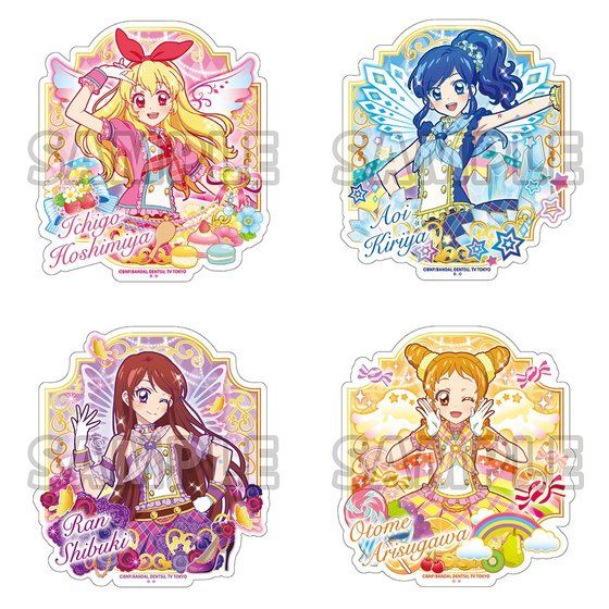 再販】オールアイカツ！ダイカットステッカー | アイカツ