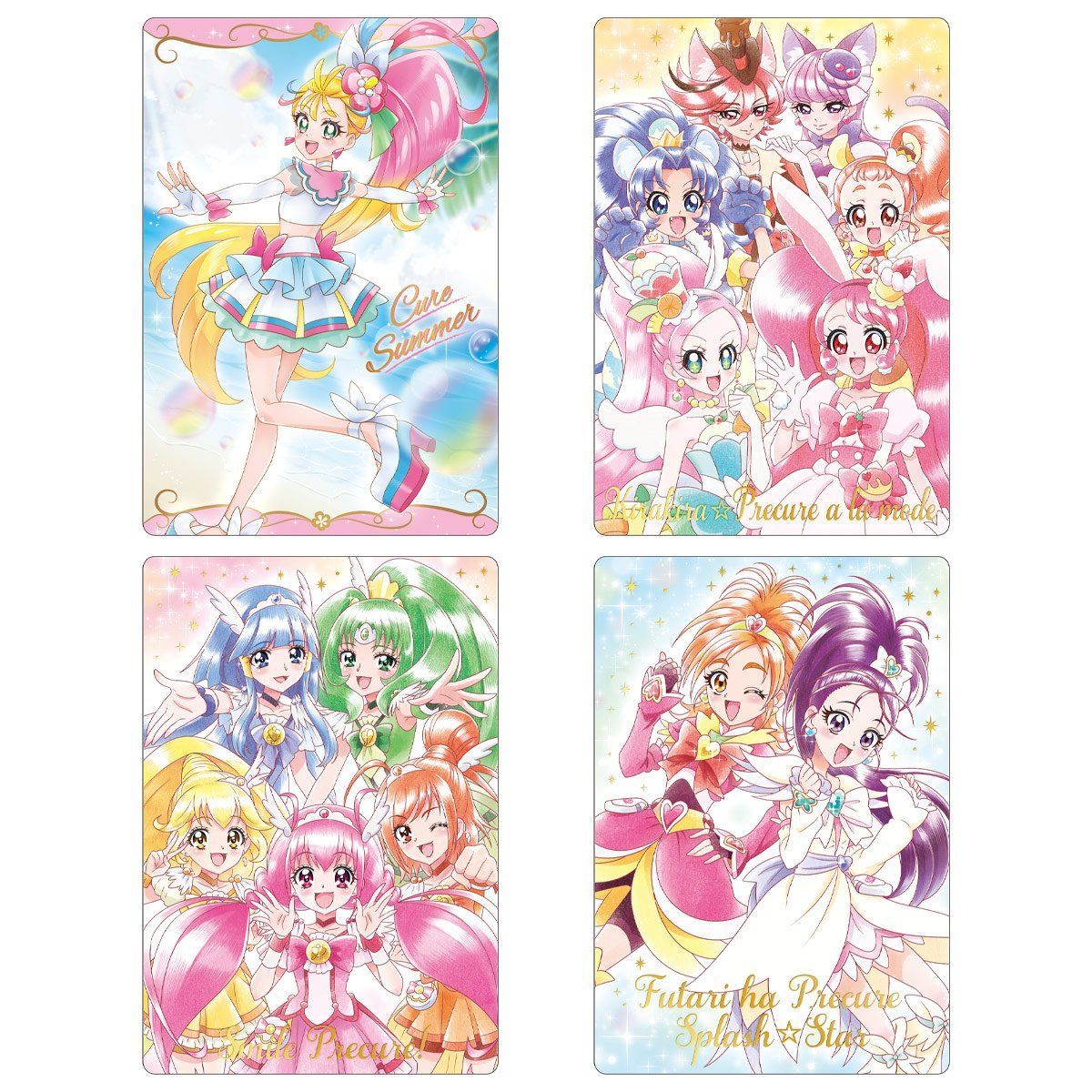 プリキュア ウエハース カード 3弾 フルコンプ 未開封-