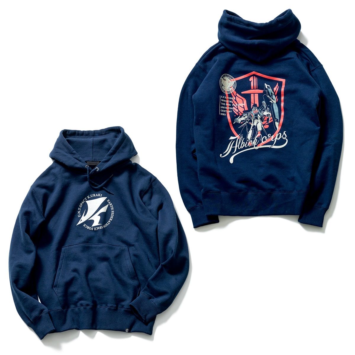 Strict G 機動戦士ガンダム00 Stardust Memory パーカー アルビオン隊 コウ ウラキ 機動戦士ガンダム00 趣味 コレクション バンダイナムコグループ公式通販サイト