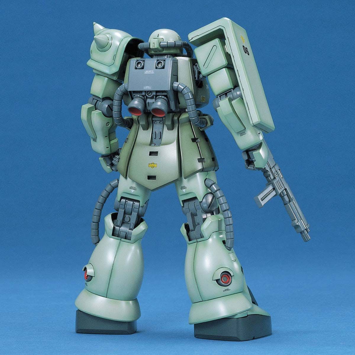 ガンプラ 全塗装完成品 HG MS-06r-2 ザクII - プラモデル