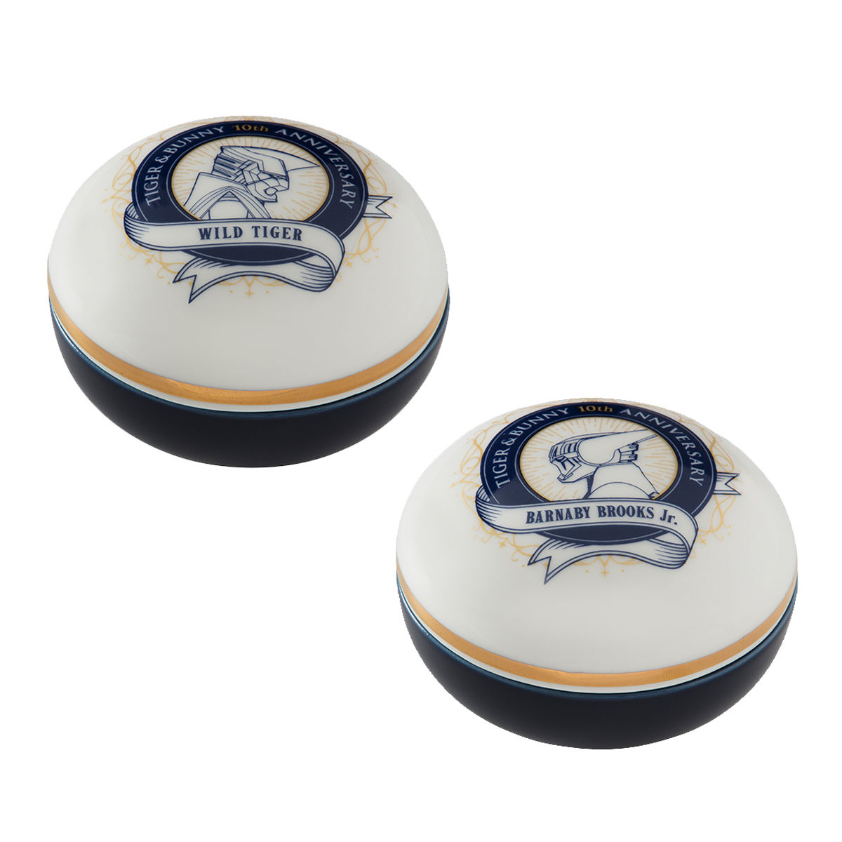 TIGER＆BUNNY 10個セット TIGER & BUNNY 10周年記念 陶器クリップケースセット | TIGER