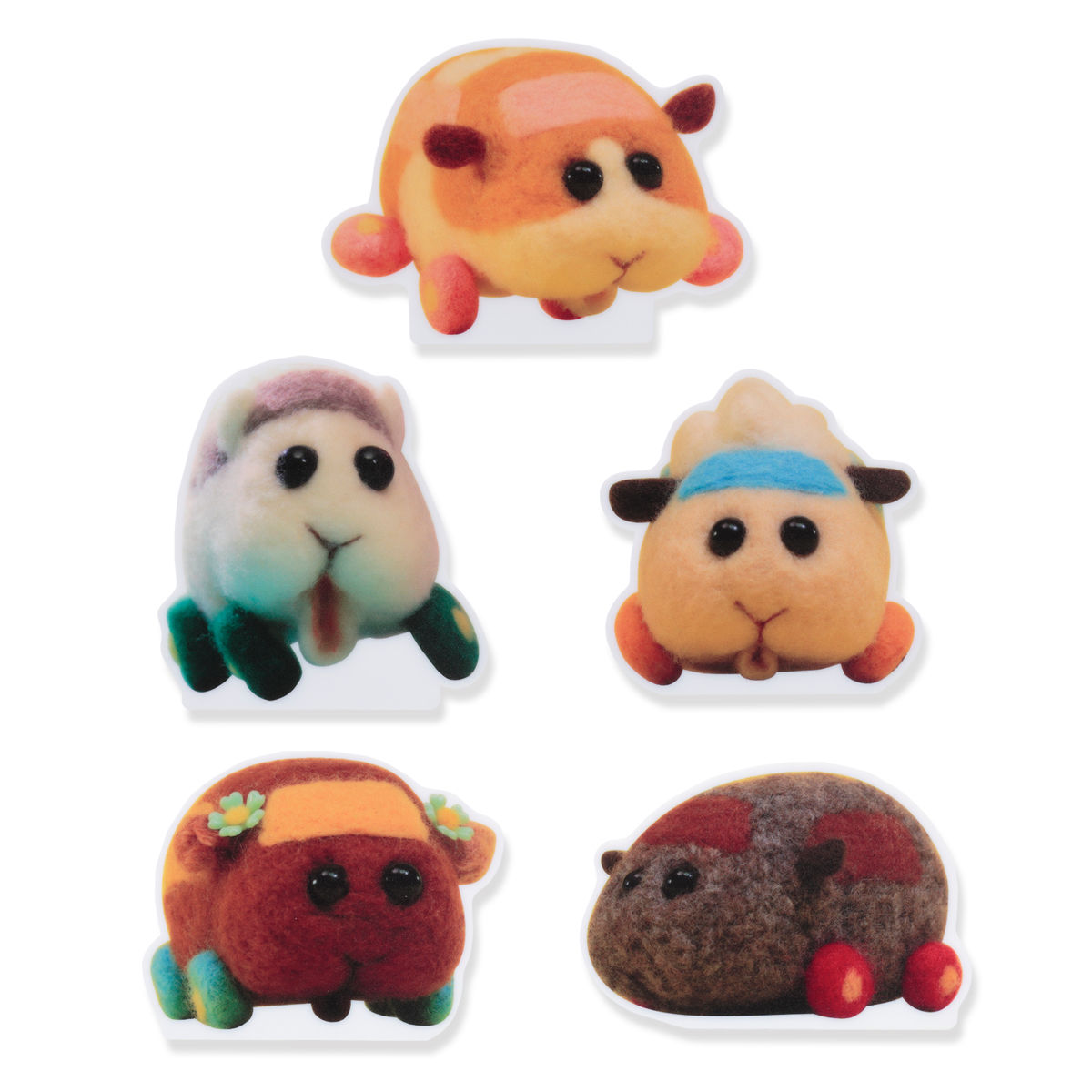 PUI PUI モルカー 卓上クリップ（5種セット） | ファッション