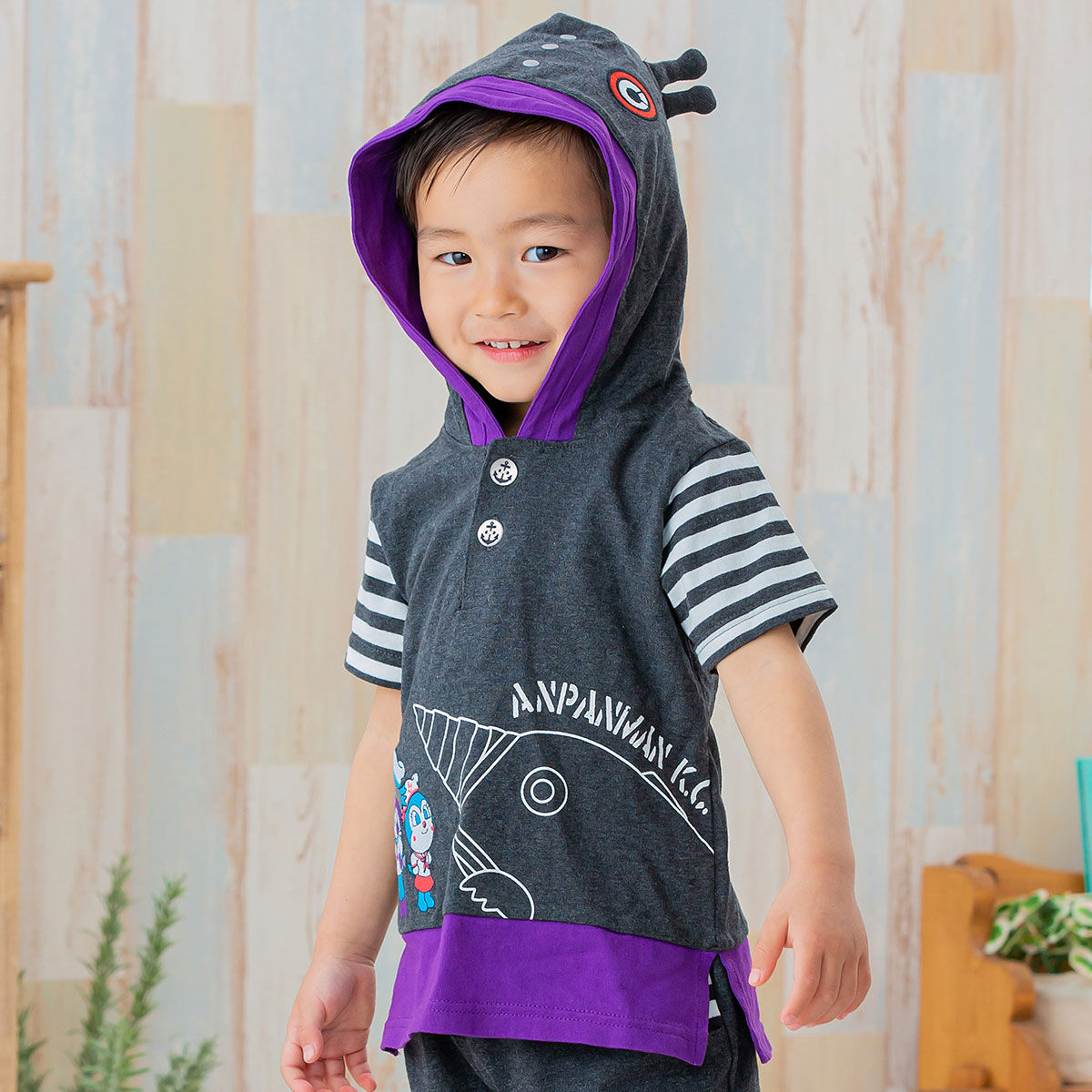 だだんだんマリンｔシャツ それいけ アンパンマン ファッション アクセサリー バンダイナムコグループ公式通販サイト