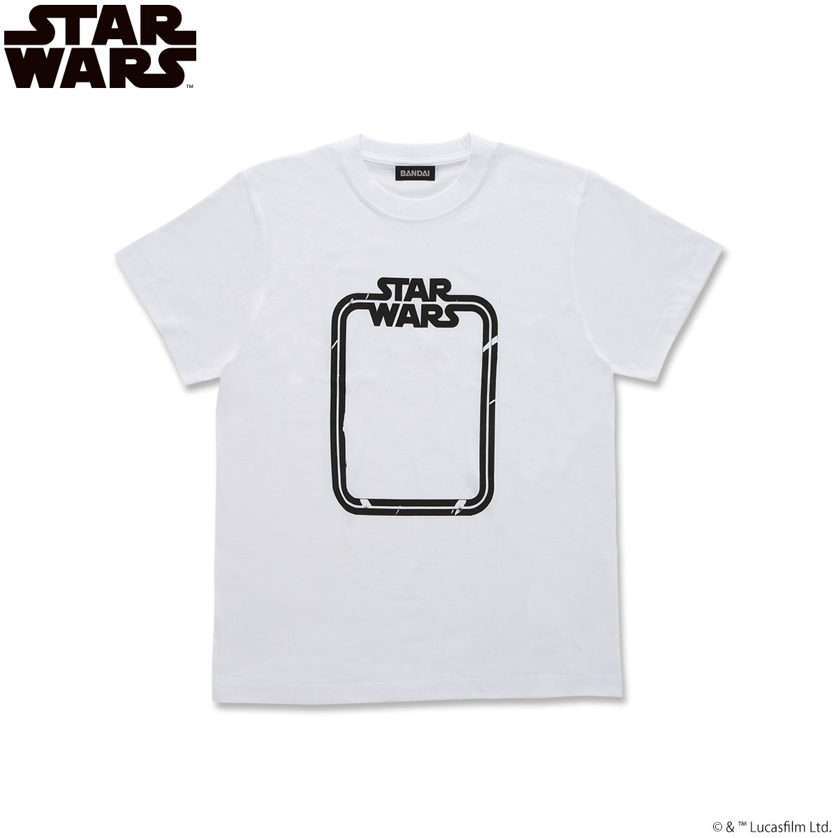 Star Wars スター ウォーズ Toy Tシャツ フレーム柄 再販 Star Wars スター ウォーズ 趣味 コレクション バンダイナムコグループ公式通販サイト