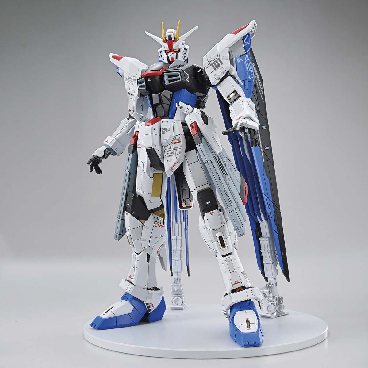 G0116完成品 1/100MG フリーダムガンダム 機動戦士ガンダムSEED ZGMF 