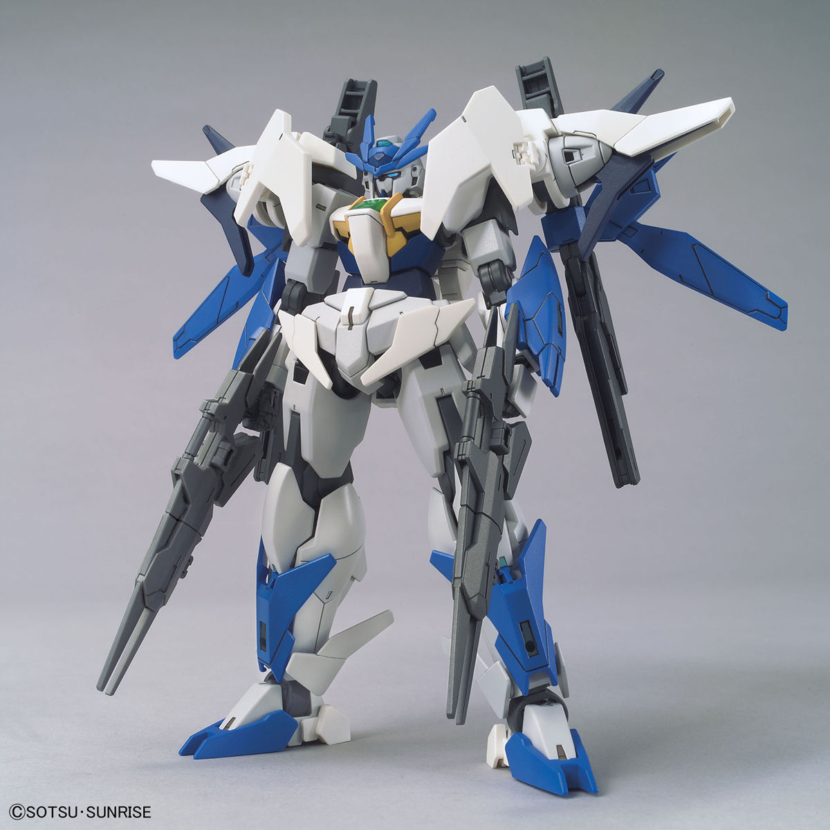 GUNDAMOOSKYHGBD ガンダムダブルオースカイ　塗装済　完成品