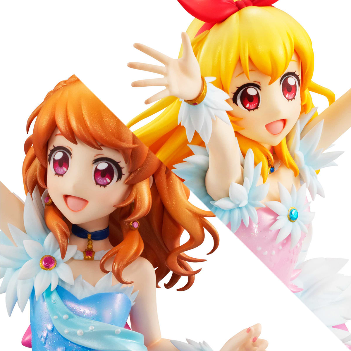 【抽選販売】Lucrea（ルクリア） アイカツ！ 星宮いちご＆大空あかり コスモスVer. セット【購入特典付】| プレミアムバンダイ