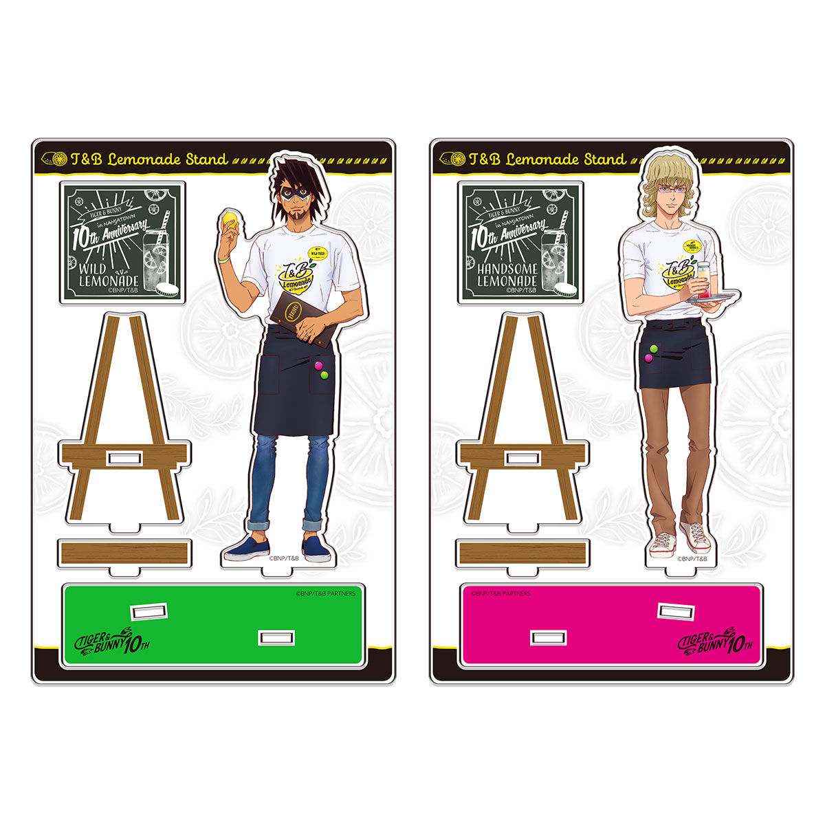 TIGER & BUNNY 10th Anniversary in NAMJATOWN」アクリルスタンド 