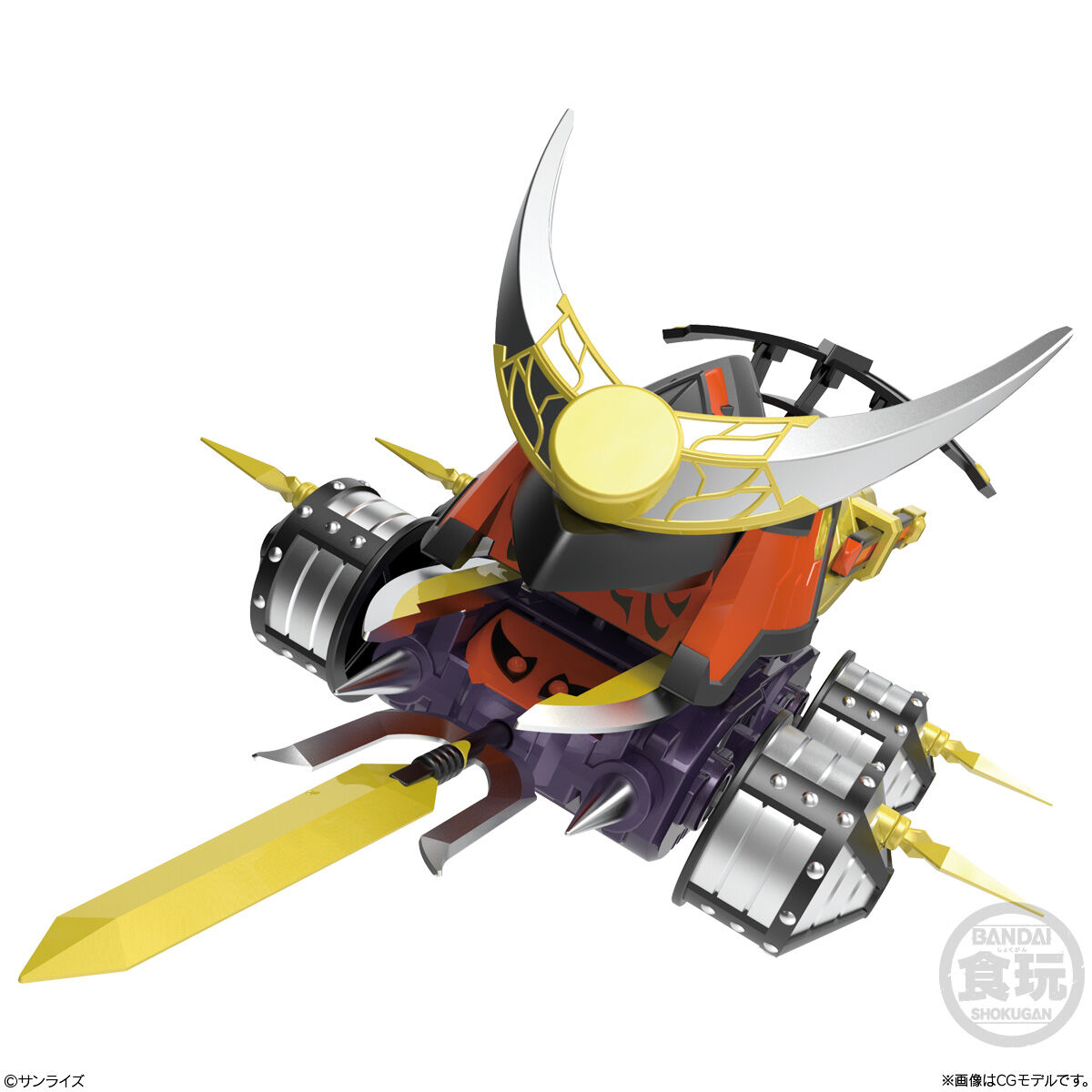 SMP [SHOKUGAN MODELING PROJECT] クラッシュギア BATTLE1-EX２ 鎧輝＆ディノスパルタン＆轟月セット|  プレミアムバンダイ