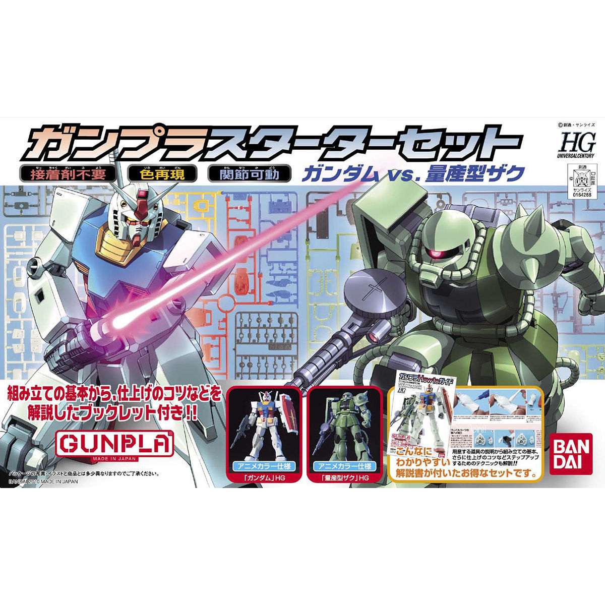 フラワーB ブルーグレイ バンダイ HGUC ガンプラセット - 模型/プラモデル