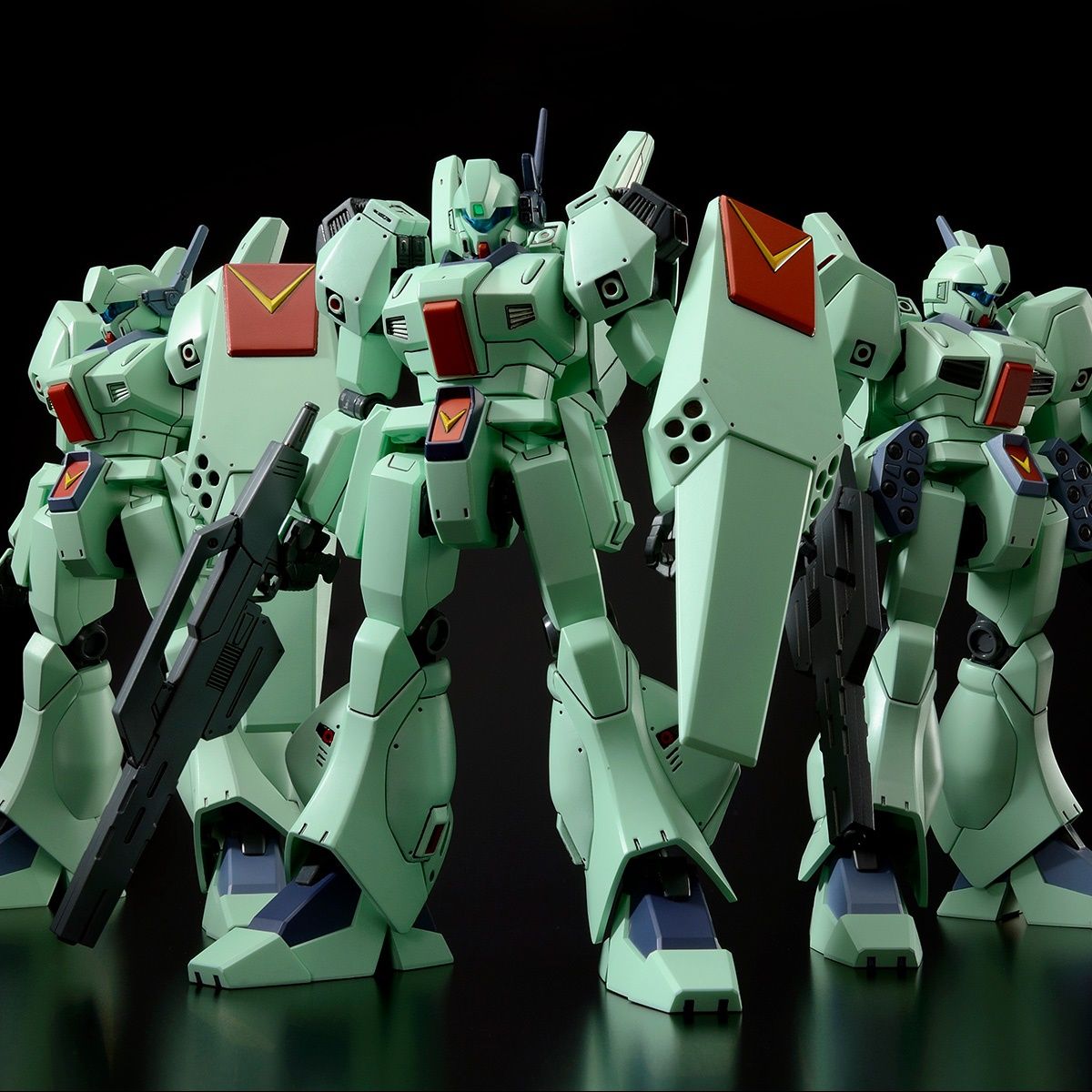 ガンプラ 完成品 HG 塗装品ジム ジェガン セット