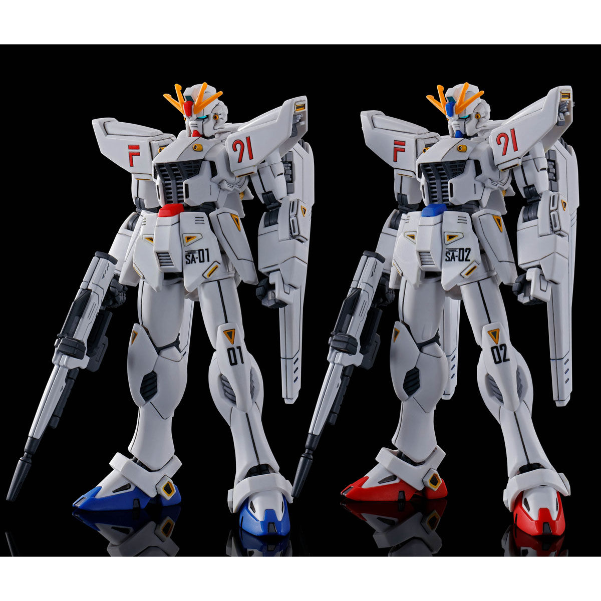 ＨＧ 1/144 ガンダムＦ９１ヴァイタル １号機＆２号機セット