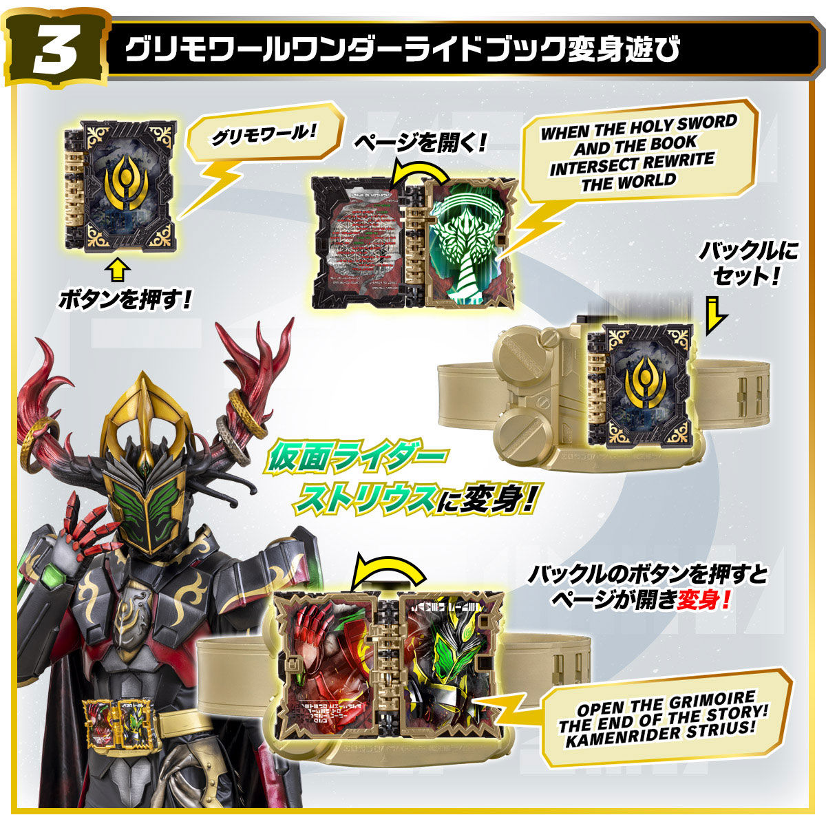 仮面ライダーセイバー DXオムニフォース＆グリモワールワンダーライド