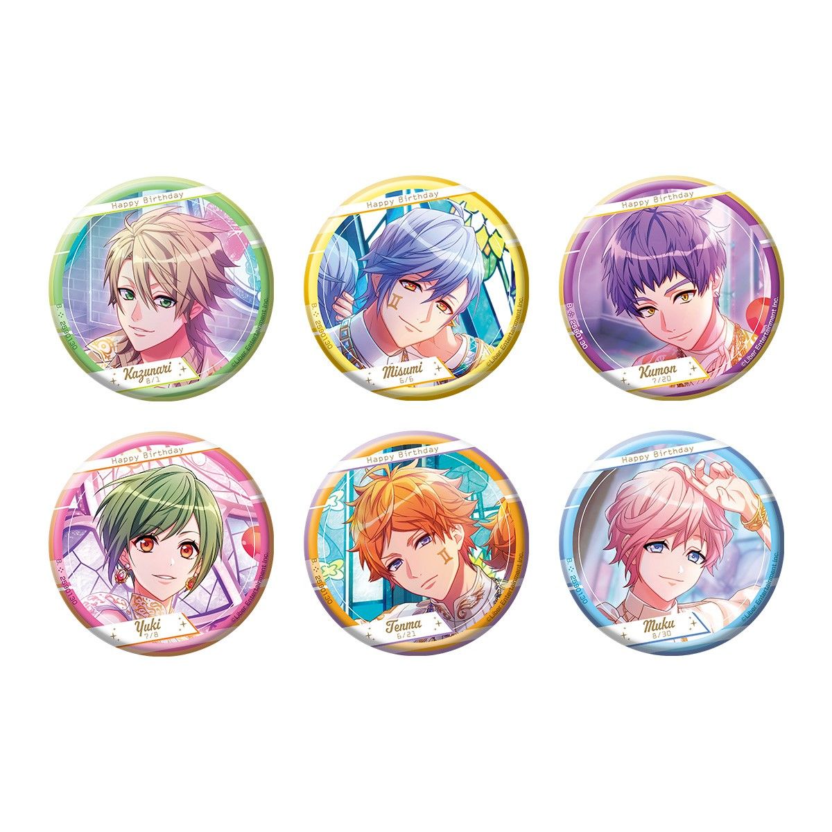 A3! ホログラム缶バッジ ～Happy×4 Birthday Summer Troupe