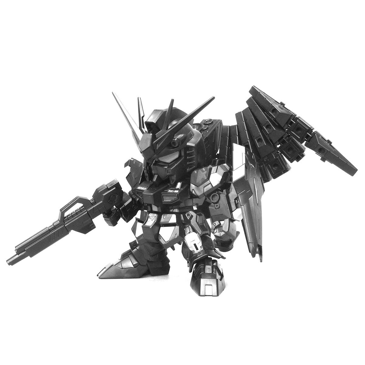 SD Gundam BB Senshi RX-93 Nu Gundam(Eco-Pla Revive)