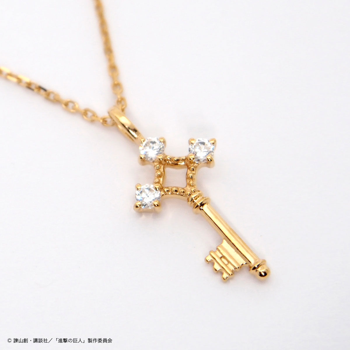 進撃の巨人×MATERIAL CROWN シルバーネックレス【五次受注：2021