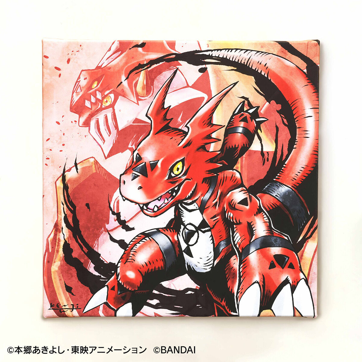 初代デジタルモンスター発売記念日　デジタルモンスター複製原画キャラクターグッズ