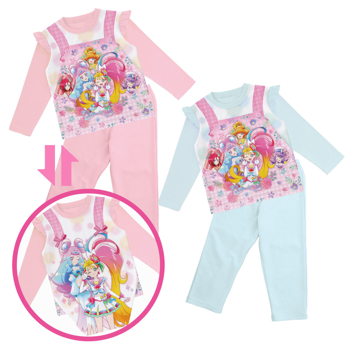 トロピカル ジュ プリキュア ゆめくりパジャマ 21aw トロピカル ジュ プリキュア ファッション アクセサリー バンダイナムコグループ公式通販サイト