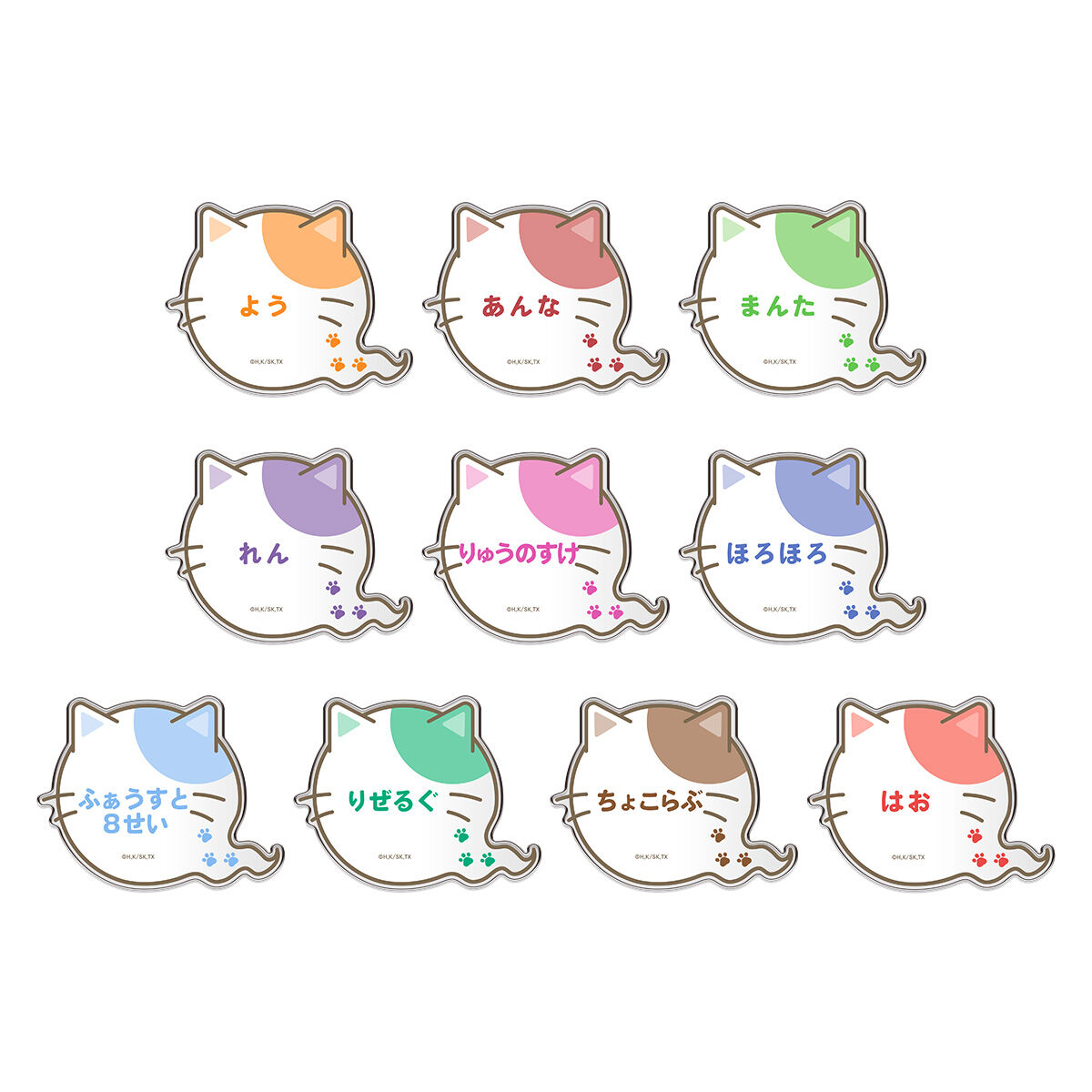 SHAMAN KING in ナンジャタウン ねこ魂ネームバッジコレクション