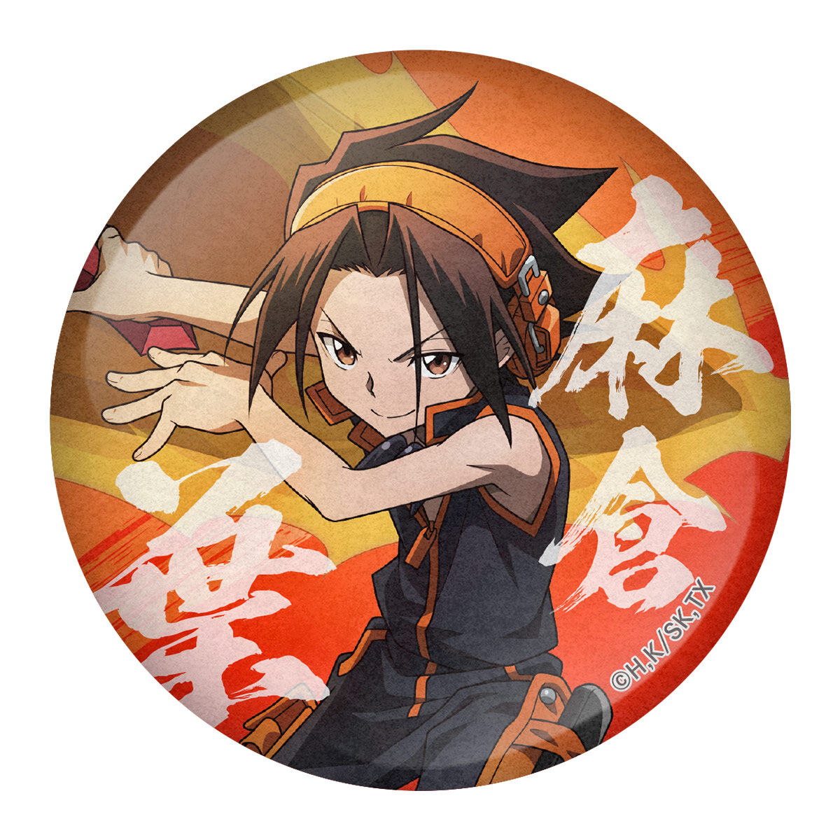 SHAMAN KING in ナンジャタウン 和紙缶バッジコレクション ランダム5個