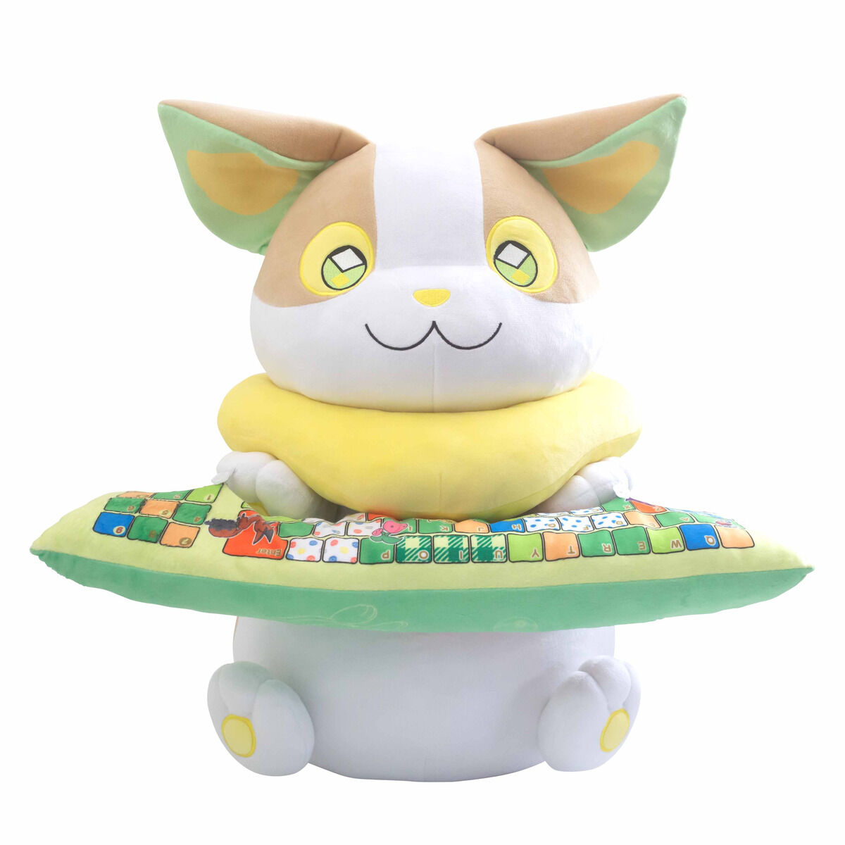 お得国産ポケモン　ワンパチぬいぐるみ　pcクッション プレミアムバンダイ ぬいぐるみ