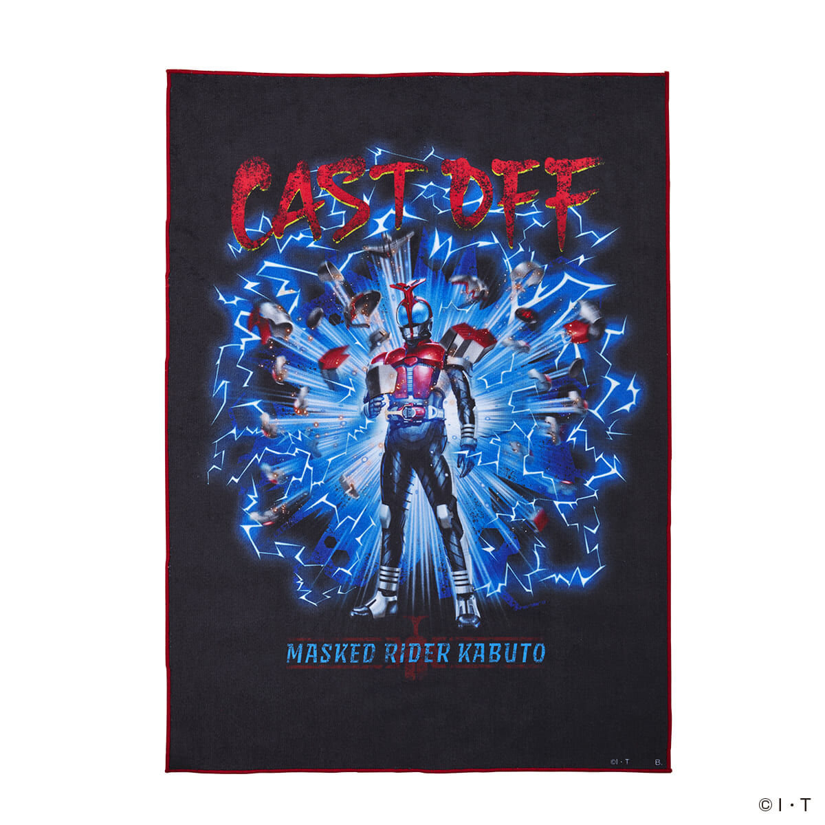 FinisharT 仮面ライダーカブト CAST OFF タオル | 仮面ライダーカブト