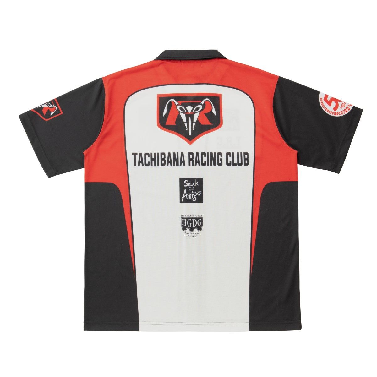 仮面ライダー ハロルズギアd G タチバナレーシングクラブ ピットシャツ 仮面ライダーシリーズ バンダイナムコグループ公式通販サイト