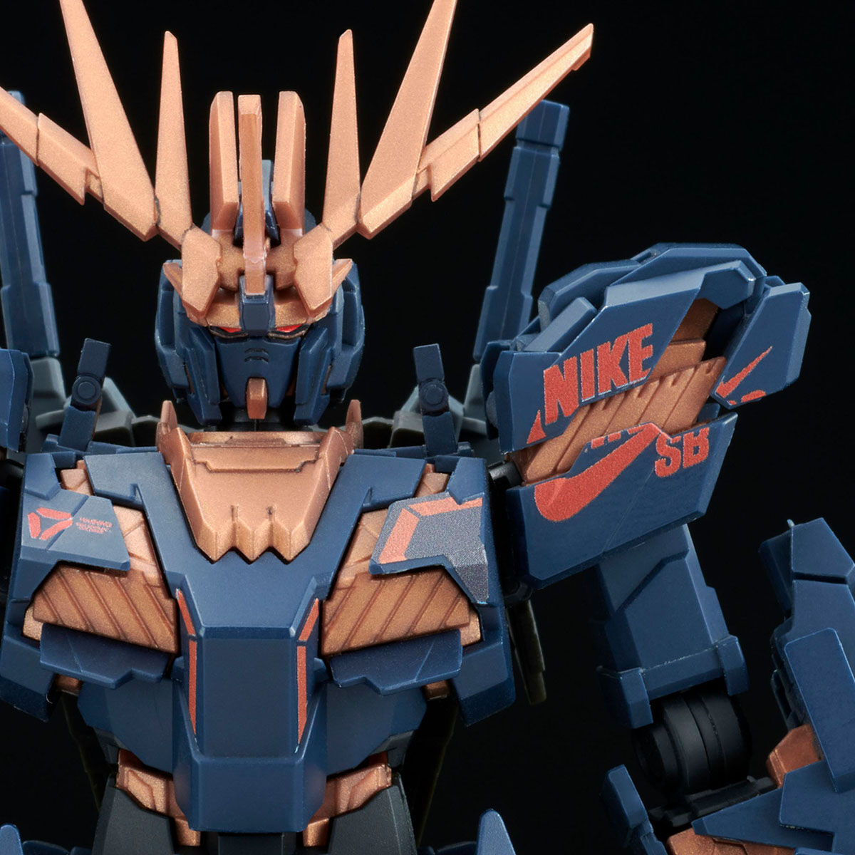 未組立 NIKE バンダイ コラボガンプラ HG 1/144 ユニコーン バンシィ