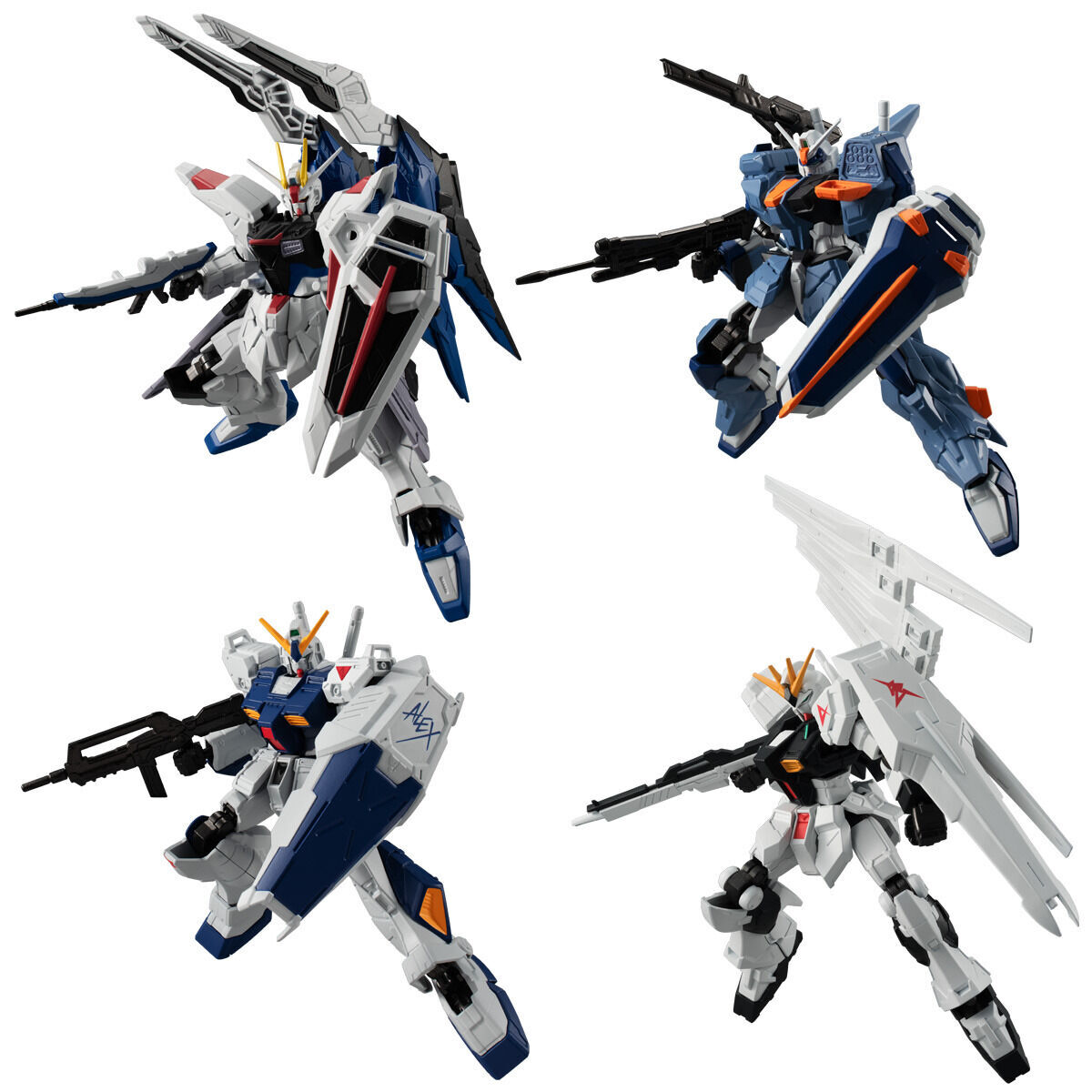 食玩：GフレームFA01：フリーダムガンダム：フレーム＆アーマーの