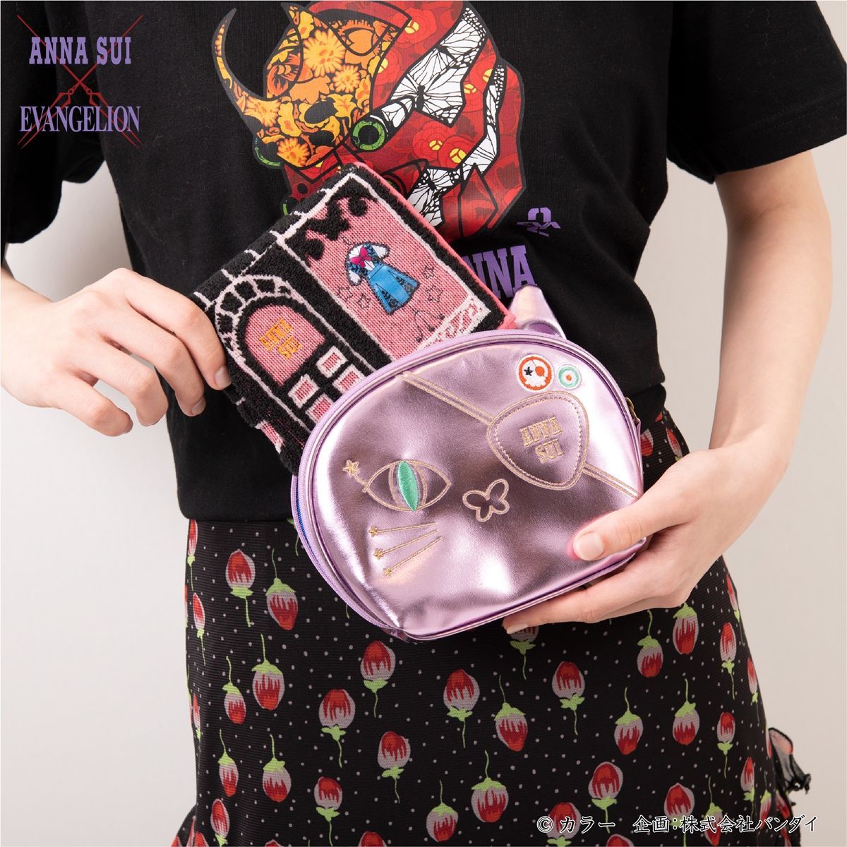 エヴァンゲリオン Anna Sui ネコポーチ 新世紀エヴァンゲリオン 趣味 コレクション バンダイナムコグループ公式通販サイト