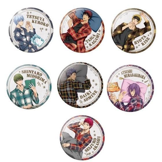 黒子のバスケKUROCORZET ルームウェアシリーズ トレーディング缶バッジ